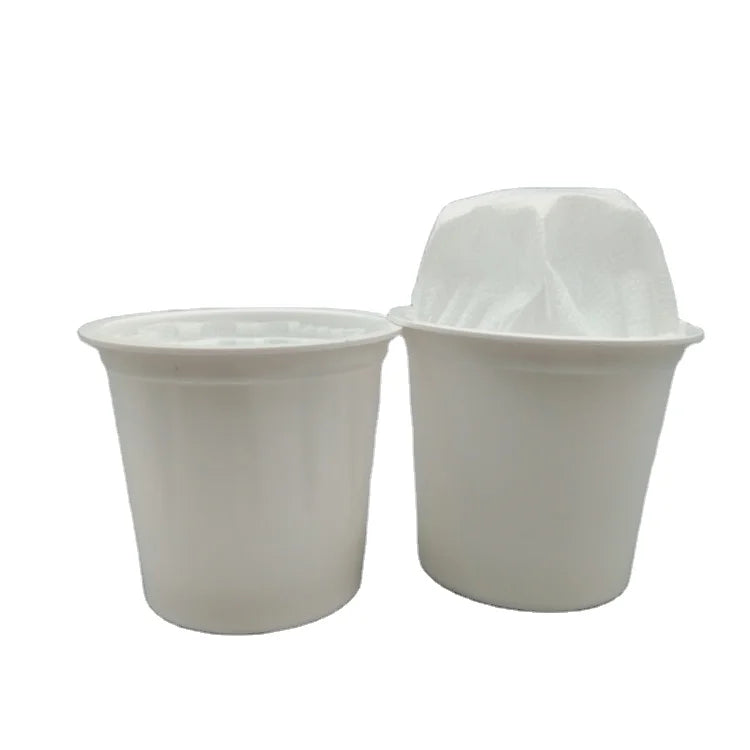 Packaging & Printing Product Custom Made Food-Grade Biodegradable k Cup Filter Plastic Coffee Capsule