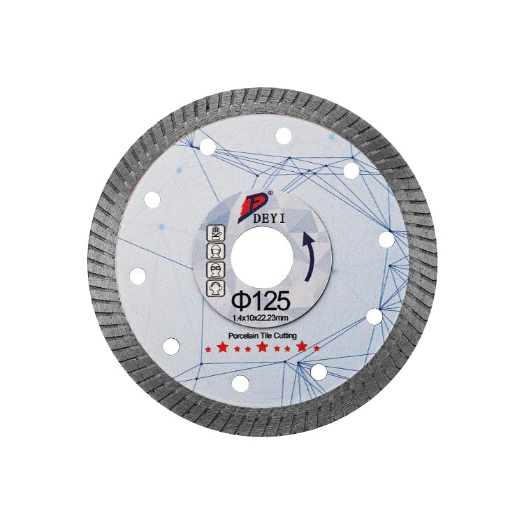 Super Thin Sinter Turbo Cutter Ceramic Dry Circle Cutting Disc Porcelain Tile Diamond Saw Blade