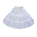 3 Hoop Kids Girls Summer Soft Organza Crinoline Petticoat Dresses Skirts Underskirt for Wedding Party COS Princess Dress 100%