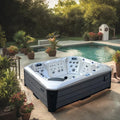 Sunrans Modern Design 8 Person Hot Tub Outdoor Acrylic Bathtub Spa Tub Acrylic Family Spa Whirlpool Hydro Massage Hottub