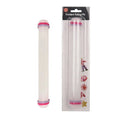23cm PP Plastic Rolling Pin Pastry Tools Non-stick Adjustable Thickness Ring Fondant Rolling Pins