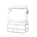 Portable with Drawers Luxurious Plastic Makeup Organizer Storage Box