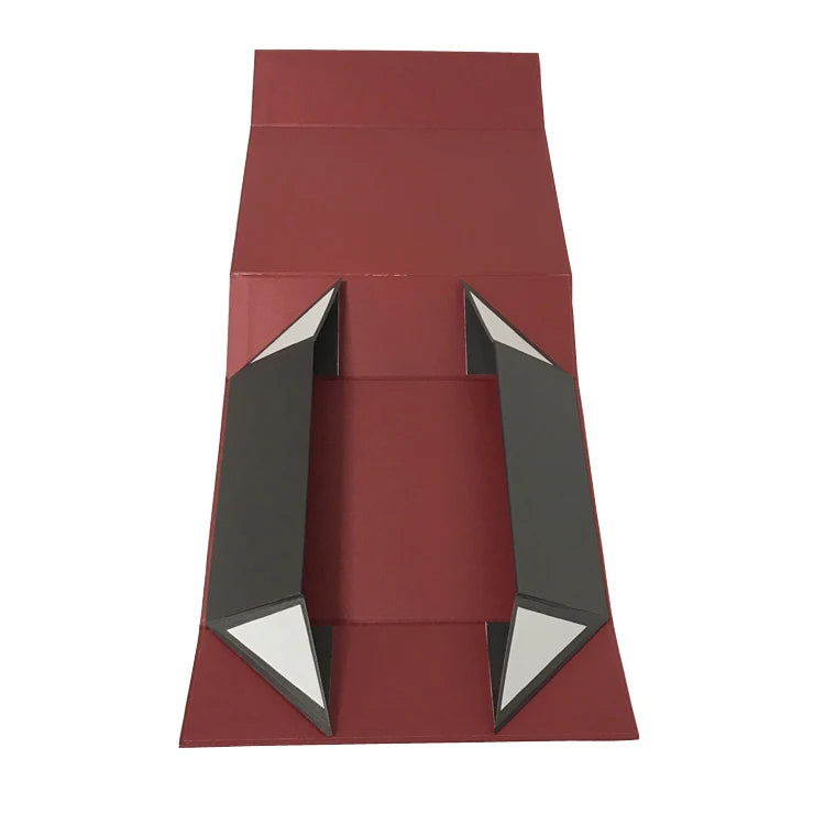 Wholesale Luxury Custom Logo Rigid Cardboard Magnetic Paper Gift Boxes With Ribbon for Wedding