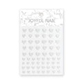 Nail Decor Glitter Star Heart Butterfly DIY Nail Decals Self-Adhesive 3D Sliver Flame Nail Art Sticker