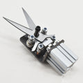 JS200 Double Action Cutting Ear Tape Pneumatic Cylinder Air Compressor Nipper Making Machine Air Cutting Scissor