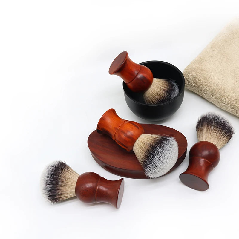 China JDK Best Men's Shaving Brush Private Label Shave Brush Grooming Tool