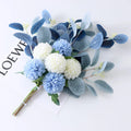 L06628 Wedding Home Party Decoration Decor Artificial Faux Fake Flower Bouquet
