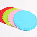 OEM Scald-Proof Anti-Slip Rectangle Table Mat Scale Hot Sale Classic Style Foldable Dish Mat for Dinner Set Silicon Placemat