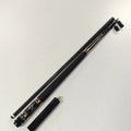 Hot Seller Billiard 100% Real Carbon Shaft Maple Maple Wood Butt 1/2 Pool Cue  58" Length with Extension  and Cue Joint Cover