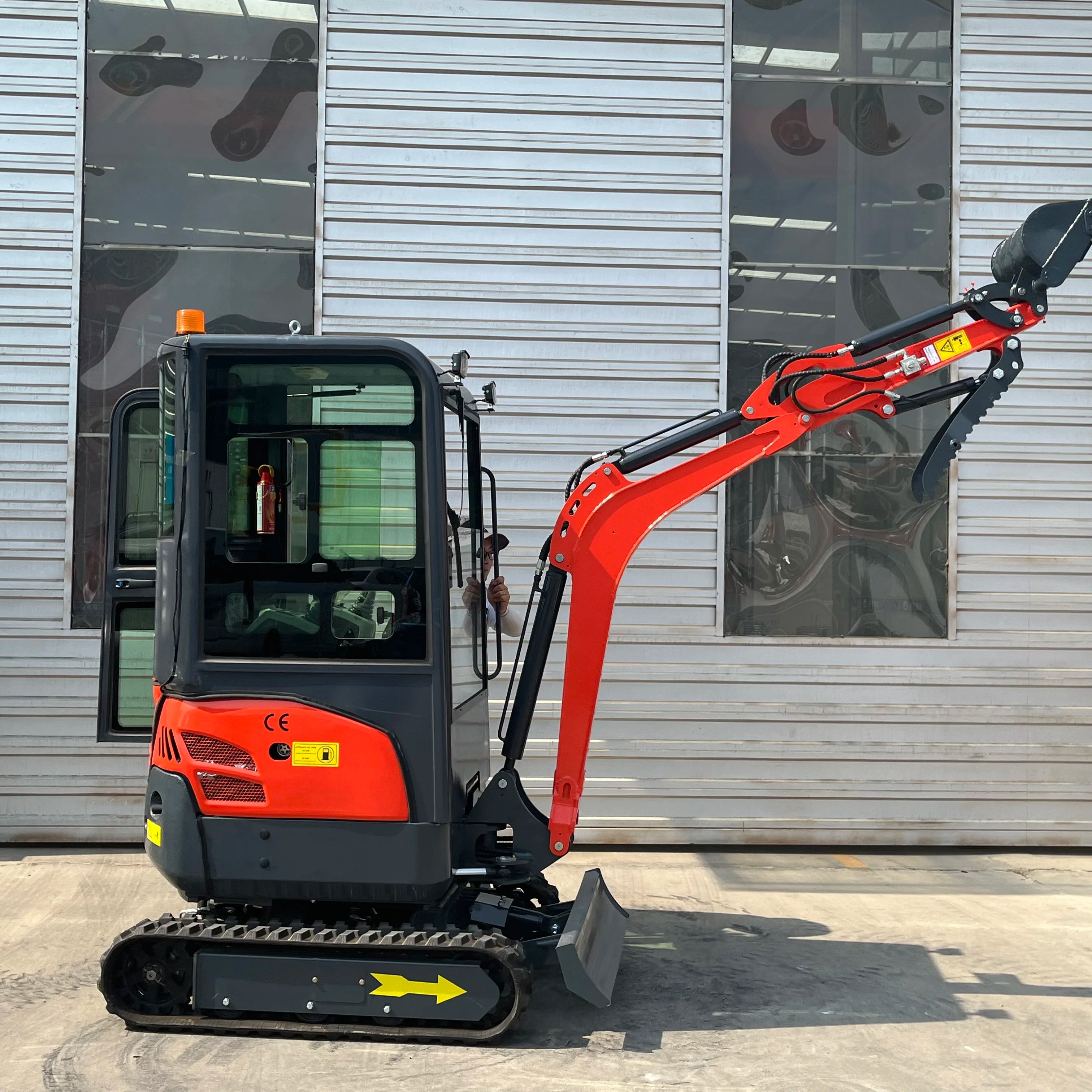 For HIGHTOP EPA Approved Mini Excavator 3.5 Ton Diesel Engine Free Shipping Farm Small 1-2 Ton Machine Crawler Excavator Japan