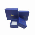 Custom Logo Jewelry Gift Box Packaging Necklace Earring Organizer Box Square Gift Boxes for Bracelets Earrings Necklaces
