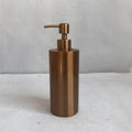Hand Soap Bottle Rose Gold Liquid Soap Dispenser 304 Stainless Steel Shower Gel Bottle