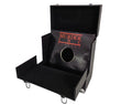 Aluminum DJ Storage Collective Box Disc Holder Protective case for Albums & DVD Large Capacity Black