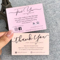 Custom VIP Credit Color Printing Thank You Card Business Hot Stamping Cardboard Paper Gift Loyalty Cards for Business