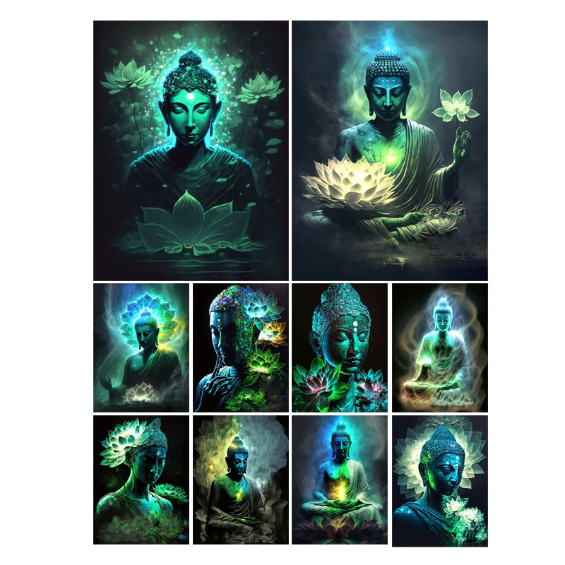 Buddha Religion DIY Diamond Painting Arts and Crafts for Adults Decoration Home Personalized Gift Ideas Wholesale 2023