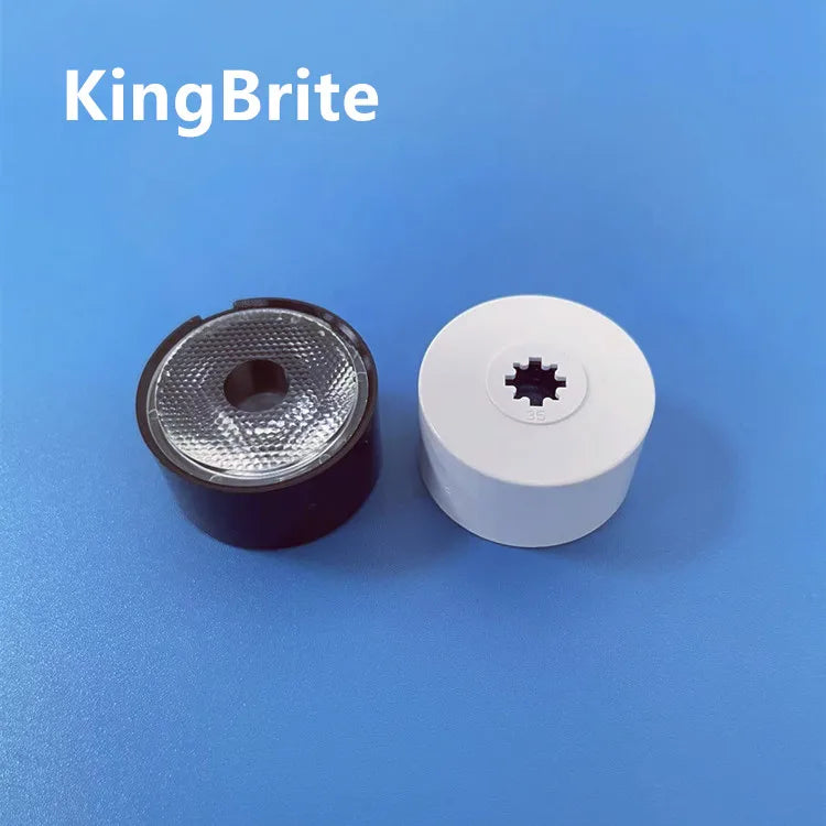 Beads Surface 20mm 15 Degree Led Collimator Lens with Holder for 3030 3535 5050 Led