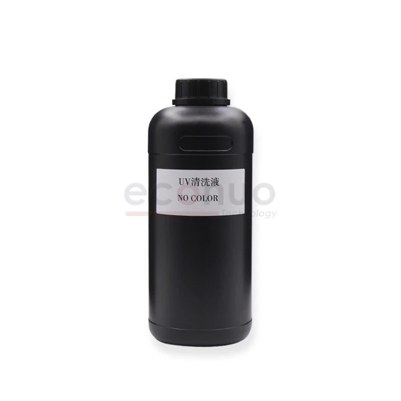 Universal Printhead Cleaning Machine Part 1L Black UV Cleaning Liquid for Epson DX4/DX5/DX6/DX7/DX8/5113 Printheads
