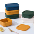 Eco-Friendly Food Grade Silicone Food Preservation Box Portable Seal Food Container Leak Proof Silicone Bento Lunch Box