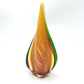 Abstract Corn Glass Sculpture Handblown Flower Style Artistic Craft for Modern Kitchen Decor Custom Shape Available