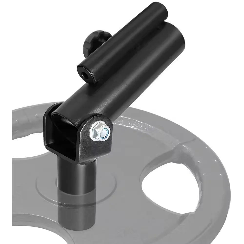 Attachment Fit 1" & 2" Bars 360 Base T Bar Row Plate Post Insert Barbell Landmine