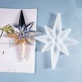YS DIY Octagonal Star Candle Plaster Mold Silicone Handmade Christmas Tree Listing Pendant Decoration Candle Plaster Tools