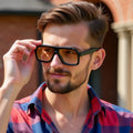 2025 Summer Shades New Fashion Trending Style Sunglasses One Piece Lens CP Metal Sunglasses Custom Logo Shades