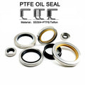 PTFE Stainless Steel High Pressure Screw Compressor Oil Seal Metal Case Air Compressor Oil Seal PTFE Lip Seal