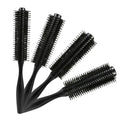 High-Resistant round Wooden Boar Bristle Anti-Static Barrel Hairbrush Custom Logo Price
