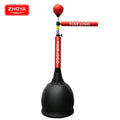 ZHOYA SPORT Free Standing Punching Bag Adjustable Speed Reflex Spinning Bar for Adult Kids with Water & Sand Filling Options
