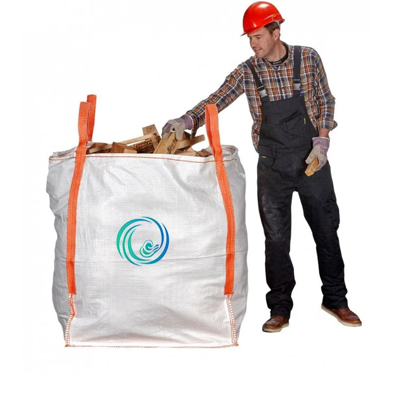 1500kg Plastic Jumbo PP Big Bag 2 Tonne U-Type Bulk Fibc Sugar Pp Woven Bags Filling Machine Used for Storage Packaging Prices