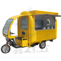 Customized  Three Wheeled Multifunctional Dining Cart Electric Breakfast Mobile Fast Food Barbecue Night Market Snack Cart