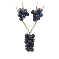 Hawaiian Jewelry Wholesale Pearl Set Design Samoan Island Pearl Jewelry Set Gold Filled Long Chain Pearl Set for Woman