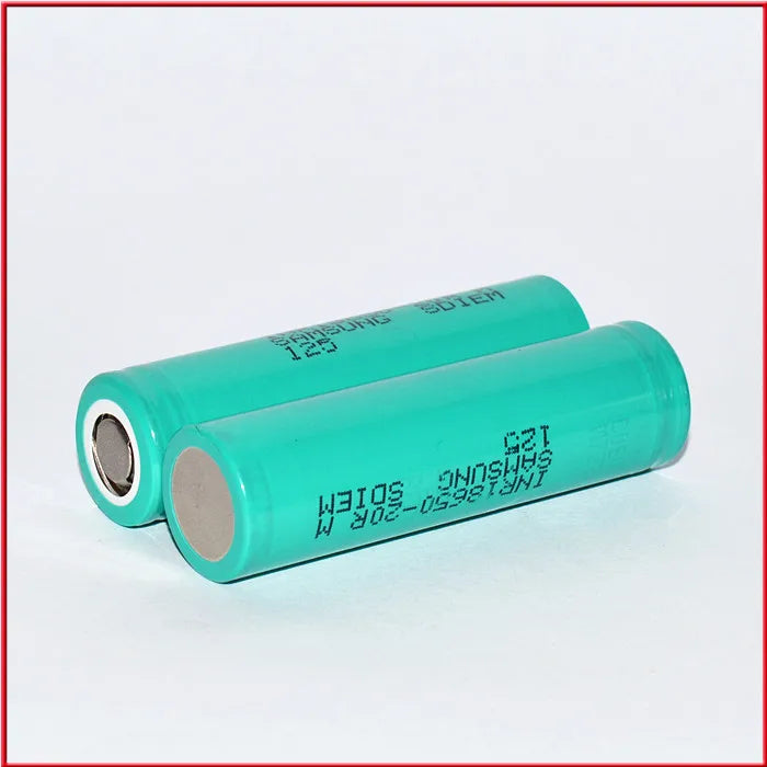 Authentic Original INR18650 20R 2000mAh 3.7V 20A Power Lithium-ion Cylindrical Battery for Sam
