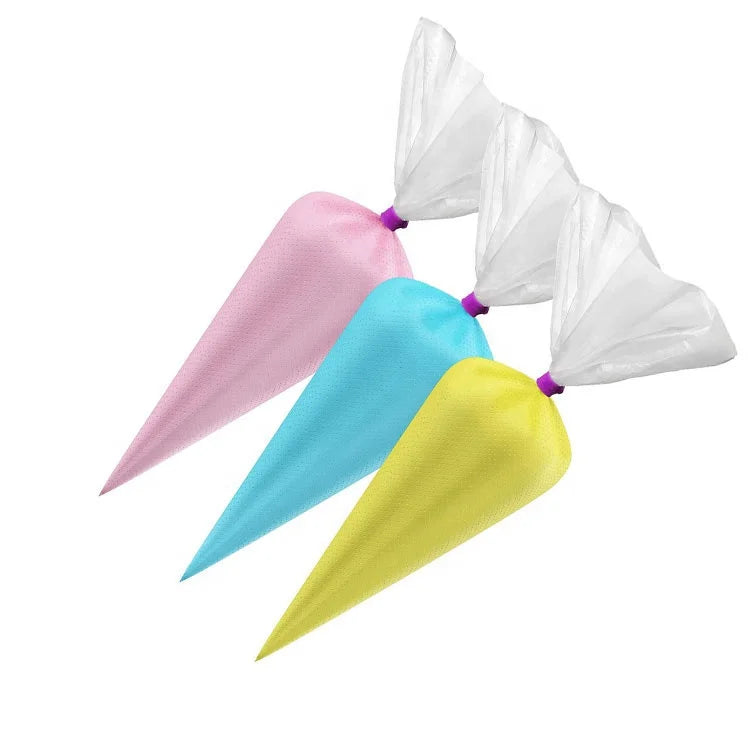 100 Pcs/ PK Piping Bag Cookie Cake Decoration Supplies Piping Bags Disposable Cake Tools Disposable Piping Bags