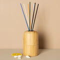 Natural Bamboo Glass Reed Diffuser for Home Aromatherapy Decorative Fragrance Perfume Essential Oil for Wooden Bamboo Boxes