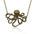 Fun Costumes Pirate Kraken Emblem Necklace Pirate Necklace Newest Octopus Necklace for Men Women