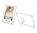 Acrylic Tabletop Photo Frames Compatible with Instax/Polaroid Camera for 2x3 Mini Film Pictures for Home/Office 2 Pack