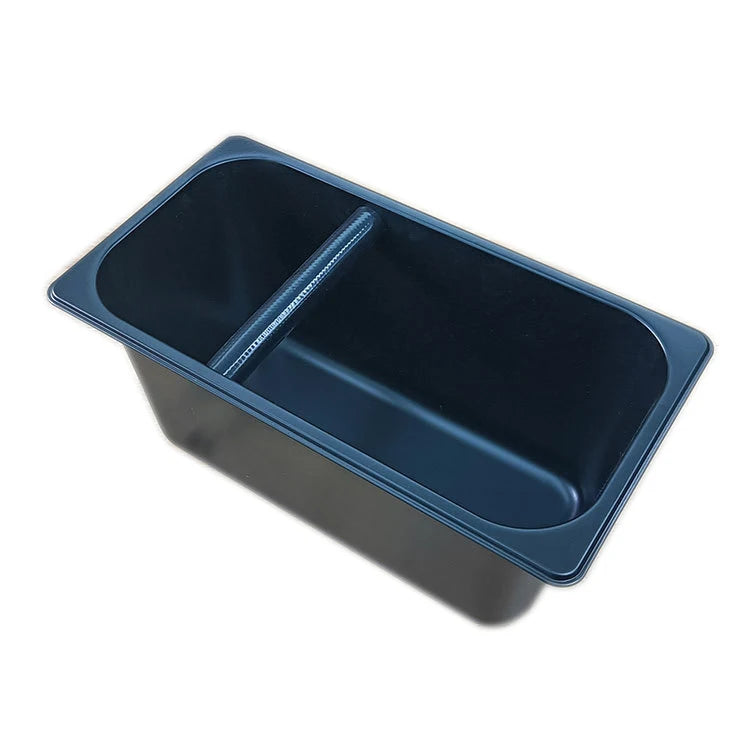 Custom Logo Coffee Barista Accessory Container Durable Stainless Steel Espresso Coffee Knock Box with Durable Knock Bar
