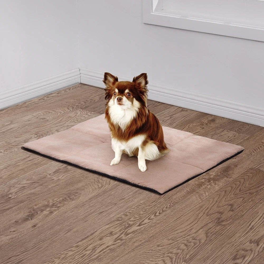 Luxury Breathable Travel Dog Mat Washable Crate Pet Mat for Indoor & Outdoor Use