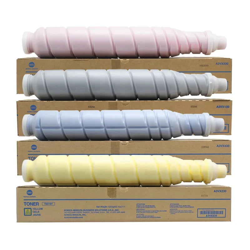 Original Printer Color Toner Konica Minolta TN619 Toner Cartridge for Use in Bizhub C2060 2070 3070 3080 C1060 1070