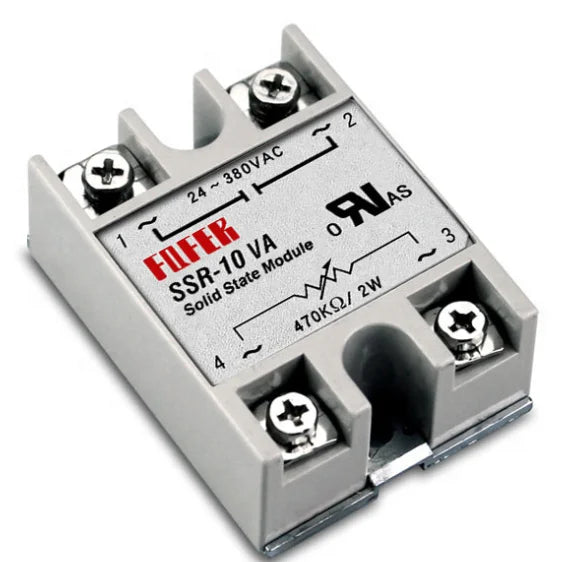 Fotek Brand New Noiseless Single Phase Adjustable Solid State Module SSR-10VA