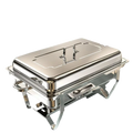 Stainless Steel  9 Liter Chafing Dish Set  With Three  Compartments for Hotel & Restaurant