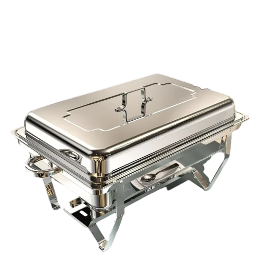 Stainless Steel  9 Liter Chafing Dish Set  With Three  Compartments for Hotel & Restaurant