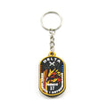 Low Moq Fast Customization Cheap Promotional Oval Shaped Keychain Creative Rubber Keychain Soft Pvc Keychain
