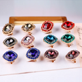Square Diamond Corsage Hair Lace Hat Accessories Rhinestones Gem Brooches for Yong Lady Girls Wedding Party Hijab Scarf Zircon