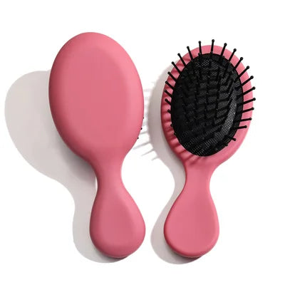Custom Nylon Mini Hairbrush for Kids for  Rubber Detangler for Baby Hair Small for  Detangling Hairbrush