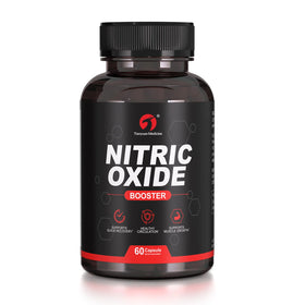 Tianyuan Nitric Oxide Booster Capsules Containing L-arginine and L-citrulline and Ginseng for Muscle Growth and Circulation.