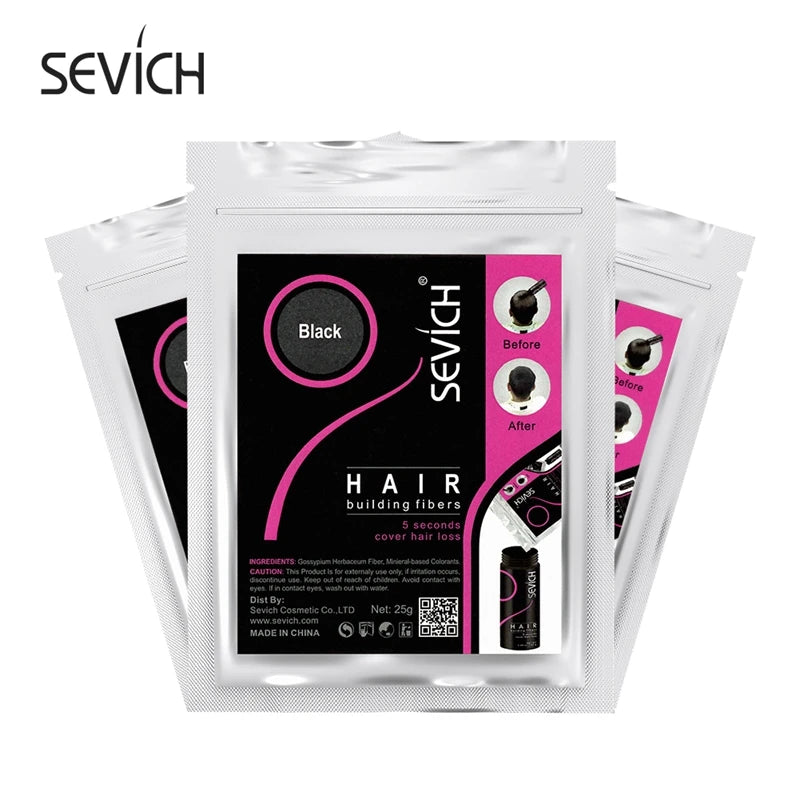 Factory Wholesale Hair Growth Fiber Refill Hair Building Fiber Hair Fiber Spray Powder