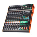 TC8 Professional 8 Channel USB Sound Audio Console Mixer DSP Effector Stage Controller Digital DJ Audio Mixer
