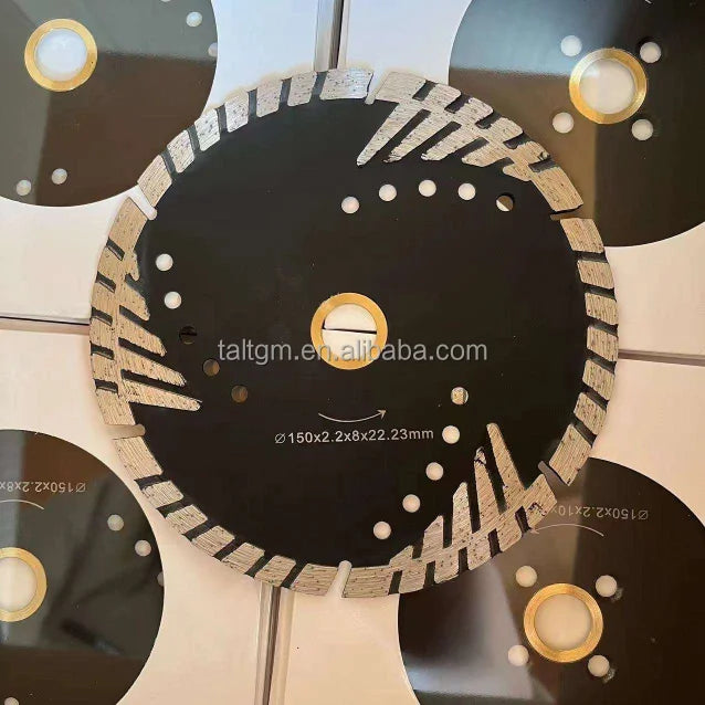 150mm Diamond Cutting Blade With Flange for Marble Granite Quartz Porcelain Tile Stone Saw Blade Tools